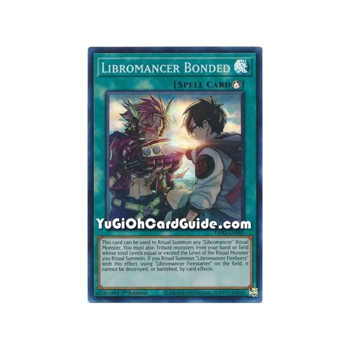 Libromancer Bonded (Super Rare) – Dimension Force | Carta YUGIOH en México