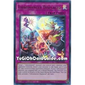 Libromancer Displaced (Ultra Rare) – Dimension Force | Carta YUGIOH en México