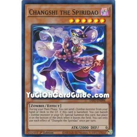 Changshi the Spiridao (Super Rare) – Dimension Force | Carta YUGIOH en México