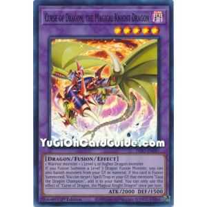 Curse of Dragon, the Magical Knight Dragon (Super Rare) – Dimension Force | Carta YUGIOH en México