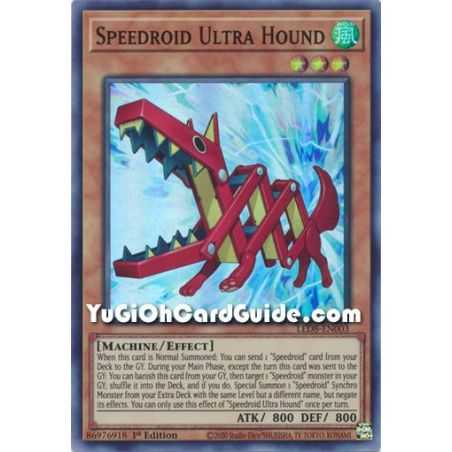Speedroid Ultra Hound (Super Rare) – Legendary Duelists 8 Synchro Strom | Carta YUGIOH en México