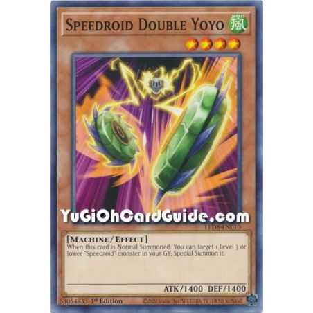 Speedroid Double Yoyo (Common) – Legendary Duelists 8 Synchro Strom | Carta YUGIOH en México