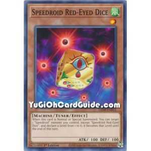 Speedroid Red - Eyed Dice (Common) – Legendary Duelists 8 Synchro Strom | Carta YUGIOH en México