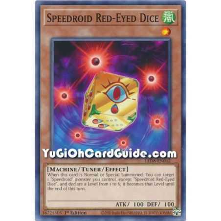 Speedroid Red - Eyed Dice (Common) – Legendary Duelists 8 Synchro Strom | Carta YUGIOH en México