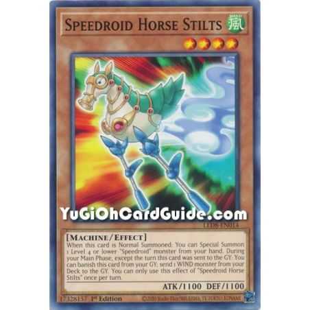 Speedroid Horse Stilts (Common) – Legendary Duelists 8 Synchro Strom | Carta YUGIOH en México