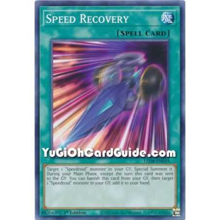 Speed Recovery (Rare) – Legendary Duelists 8 Synchro Strom | Carta YUGIOH en México