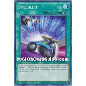 Speedlift (Common) – Legendary Duelists 8 Synchro Strom | Carta YUGIOH en México