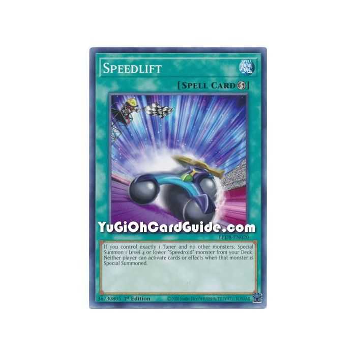 Speedlift (Common) – Legendary Duelists 8 Synchro Strom | Carta YUGIOH en México