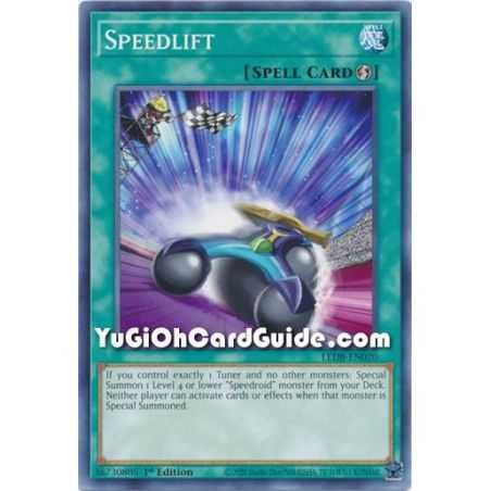Speedlift (Common) – Legendary Duelists 8 Synchro Strom | Carta YUGIOH en México