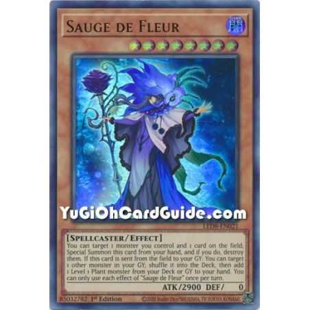 Sauge de Fleur (Ultra Rare) – Legendary Duelists 8 Synchro Strom | Carta YUGIOH en México