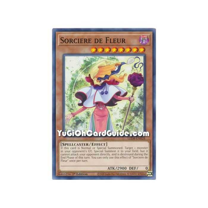 Sorciere de Fleur (Common) – Legendary Duelists 8 Synchro Strom | Carta YUGIOH en México
