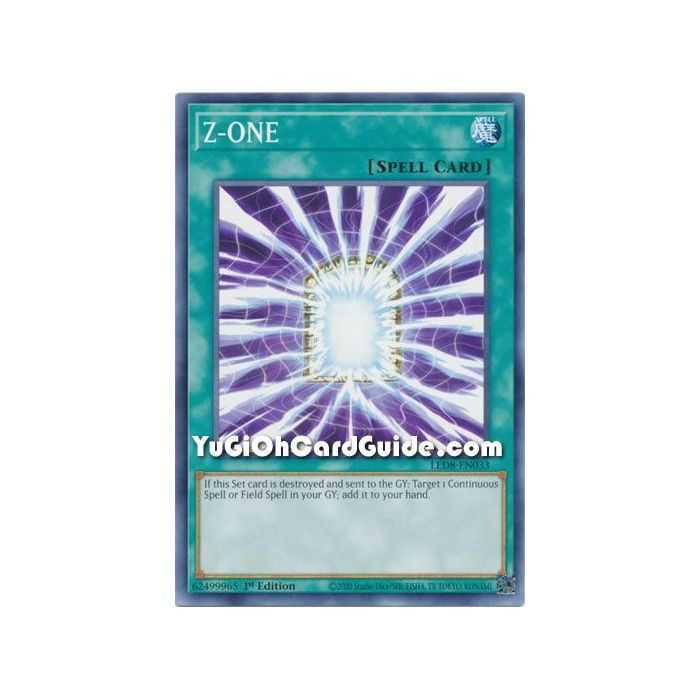 Z-ONE (Common) – Legendary Duelists 8 Synchro Strom | Carta YUGIOH en México