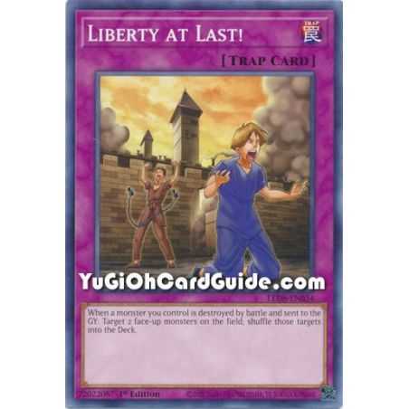Liberty at Last! (Common) – Legendary Duelists 8 Synchro Strom | Carta YUGIOH en México