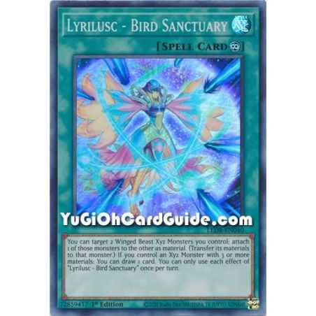 Lyrilusc - Bird Sanctuary (Super Rare) – Legendary Duelists 8 Synchro Strom | Carta YUGIOH en México