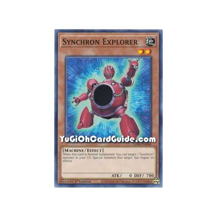 Synchron Explorer (Common) – Legendary Duelists 8 Synchro Strom | Carta YUGIOH en México