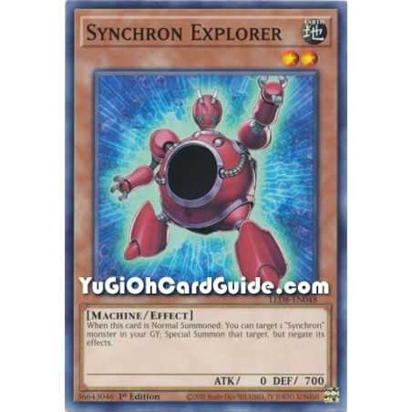 Synchron Explorer (Common) – Legendary Duelists 8 Synchro Strom | Carta YUGIOH en México