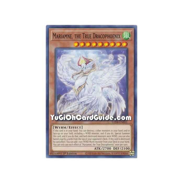 Mariamne, the True Dracophoenix (Common) – Legendary Duelists 8 Synchro Strom | Carta YUGIOH en México