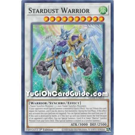 Stardust Warrior (Common) – Legendary Duelists 8 Synchro Strom | Carta YUGIOH en México
