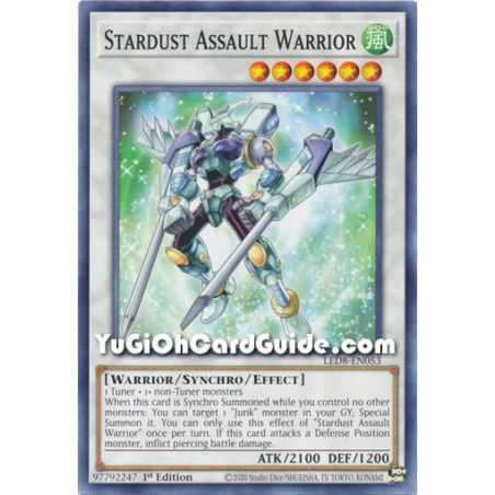 Stardust Assault Warrior (Common) – Legendary Duelists 8 Synchro Strom | Carta YUGIOH en México