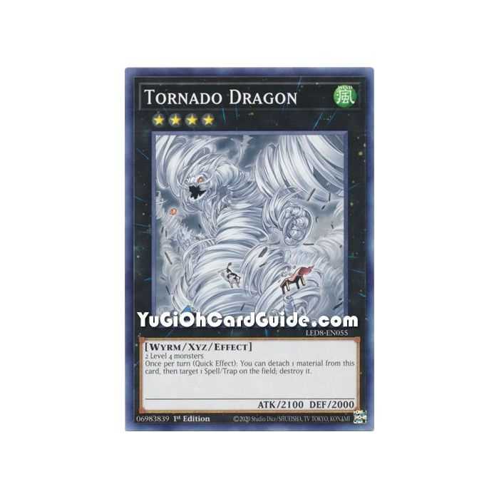 Tornado Dragon (Common) – Legendary Duelists 8 Synchro Strom | Carta YUGIOH en México