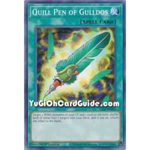 Quill Pen of Gulldos (Common) – Legendary Duelists 8 Synchro Strom | Carta YUGIOH en México