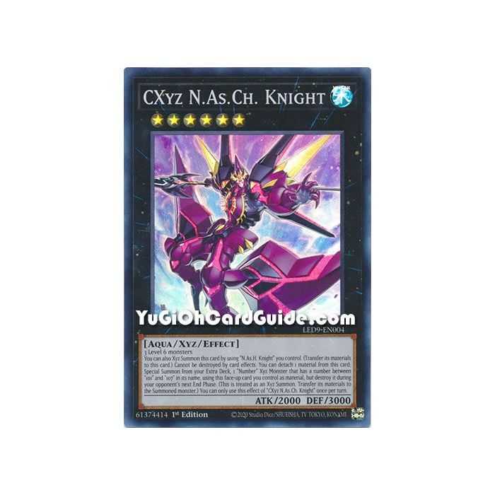 CXyz N.As.Ch. Knight (Super Rare) – Legendary Duelist Duels From the Deep | Carta YUGIOH en México