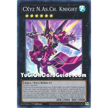 CXyz N.As.Ch. Knight (Super Rare) – Legendary Duelist Duels From the Deep | Carta YUGIOH en México
