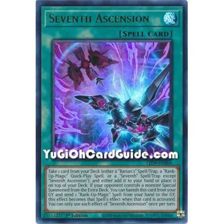 Seventh Ascension (Ultra Rare) – Legendary Duelist Duels From the Deep | Carta YUGIOH en México