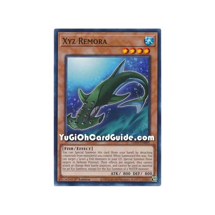 Xyz Remora (Common) – Legendary Duelist Duels From the Deep | Carta YUGIOH en México