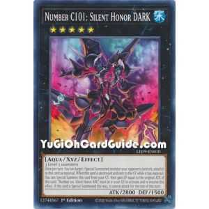 Number C101: Silent Honor DARK (Common) – Legendary Duelist Duels From the Deep | Carta YUGIOH en México
