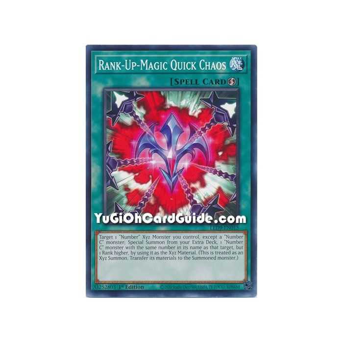 Rank - Up - Magic Quick Chaos (Common) – Legendary Duelist Duels From the Deep | Carta YUGIOH en México