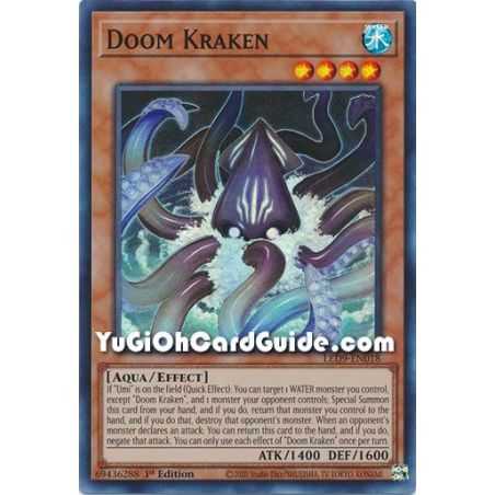 Doom Kraken (Super Rare) – Legendary Duelist Duels From the Deep | Carta YUGIOH en México