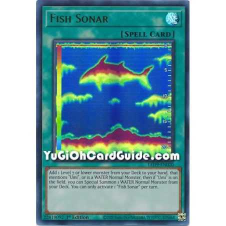 Fish Sonar (Ultra Rare) – Legendary Duelist Duels From the Deep | Carta YUGIOH en México