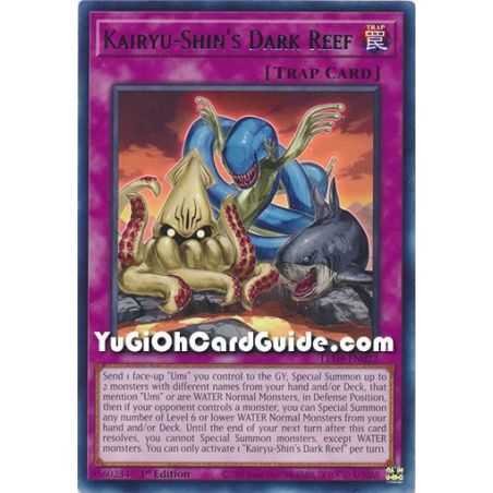 Kairyu - Shin's Dark Reef (Rare) – Legendary Duelist Duels From the Deep | Carta YUGIOH en México