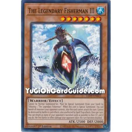 The Legendary Fisherman III (Common) – Legendary Duelist Duels From the Deep | Carta YUGIOH en México