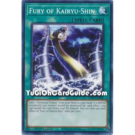 Fury of Kairyu-Shin (Common) – Legendary Duelist Duels From the Deep | Carta YUGIOH en México