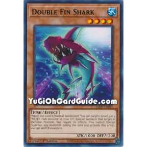 Double Fin Shark (Rare) – Legendary Duelist Duels From the Deep | Carta YUGIOH en México