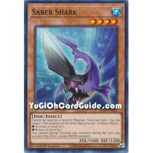 Saber Shark (Common) – Legendary Duelist Duels From the Deep | Carta YUGIOH en México