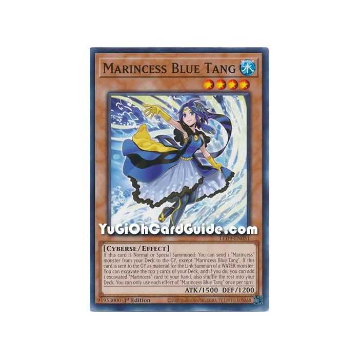 Marincess Blue Tang (Common) – Legendary Duelist Duels From the Deep | Carta YUGIOH en México