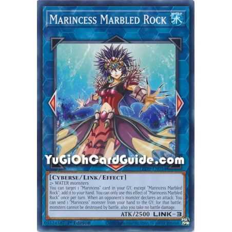 Marincess Marbled Rock (Common) – Legendary Duelist Duels From the Deep | Carta YUGIOH en México