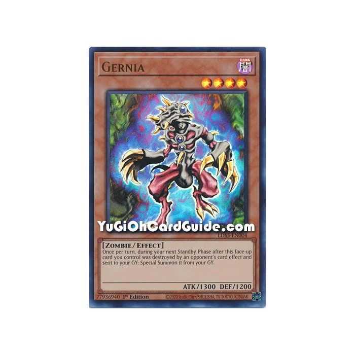 Gernia (Ultra Rare) – Legendary Duelists Season 3 | Carta YUGIOH en México