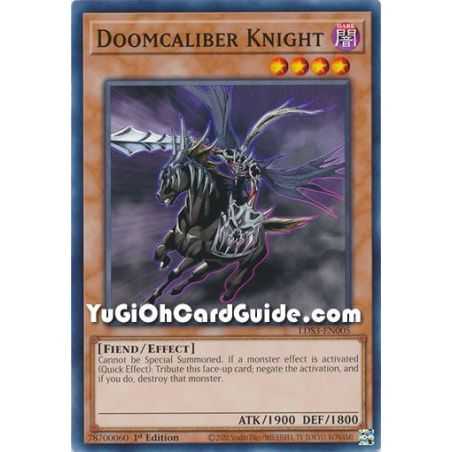 Doomcaliber Knight (Common) – Legendary Duelists Season 3 | Carta YUGIOH en México