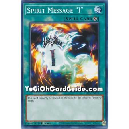 Spirit Message "I""(Common) – Legendary Duelists Season 3 | Carta YUGIOH en México