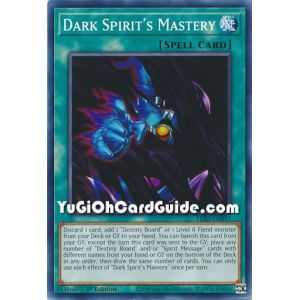 Dark Spirit´s Mastery (Common) – Legendary Duelists Season 3 | Carta YUGIOH en México