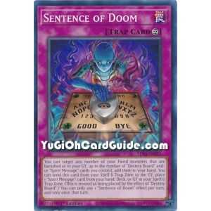 Sentence of Doom (Common) – Legendary Duelists Season 3 | Carta YUGIOH en México