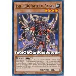 Evil HERO Infernal Gainer (Common) – Legendary Duelists Season 3 | Carta YUGIOH en México