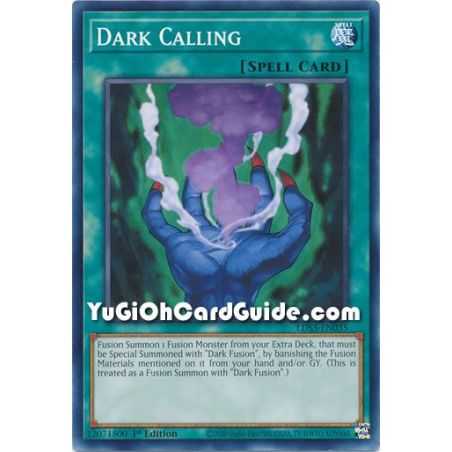 Dark Calling (Common) – Legendary Duelists Season 3 | Carta YUGIOH en México