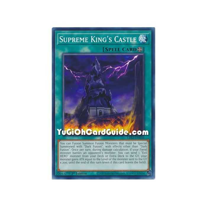 Supreme King´s Castle (Common) – Legendary Duelists Season 3 | Carta YUGIOH en México