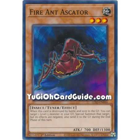 Fire Ant Ascator (Common) – Legendary Duelists Season 3 | Carta YUGIOH en México
