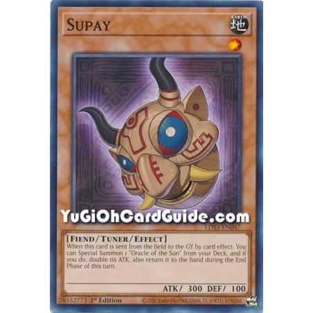 Supay (Common) – Legendary Duelists Season 3 | Carta YUGIOH en México